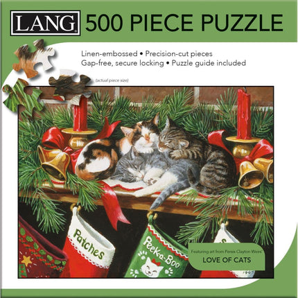 LANG Waiting For Santa Puzzel 500 Stukjes