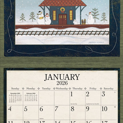 LANG Warren Kimble Kalender 2026