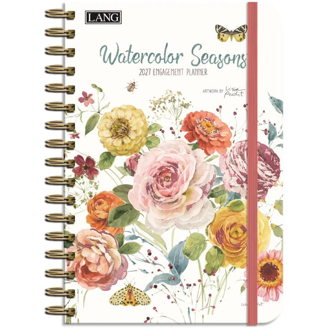 LANG Watercolor Seasons Agenda 2027