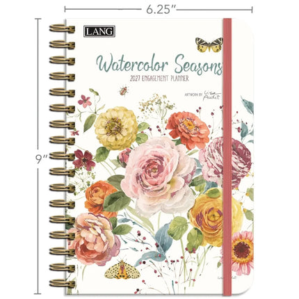 LANG Watercolor Seasons Agenda 2027