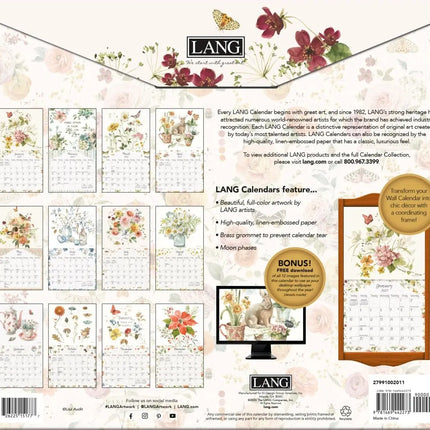 LANG Watercolor Seasons Kalender 2027