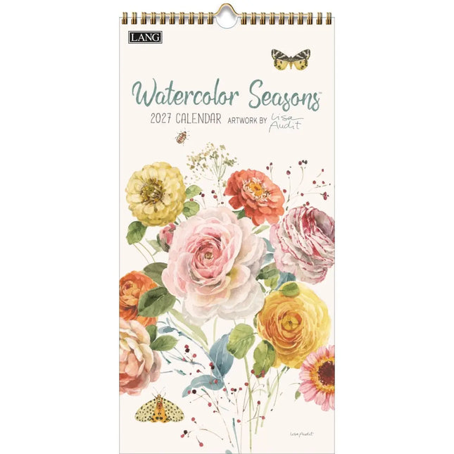LANG Watercolor Seasons Kalender 2027 Small