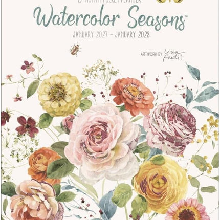 LANG Watercolor Seasons Zakagenda 2027