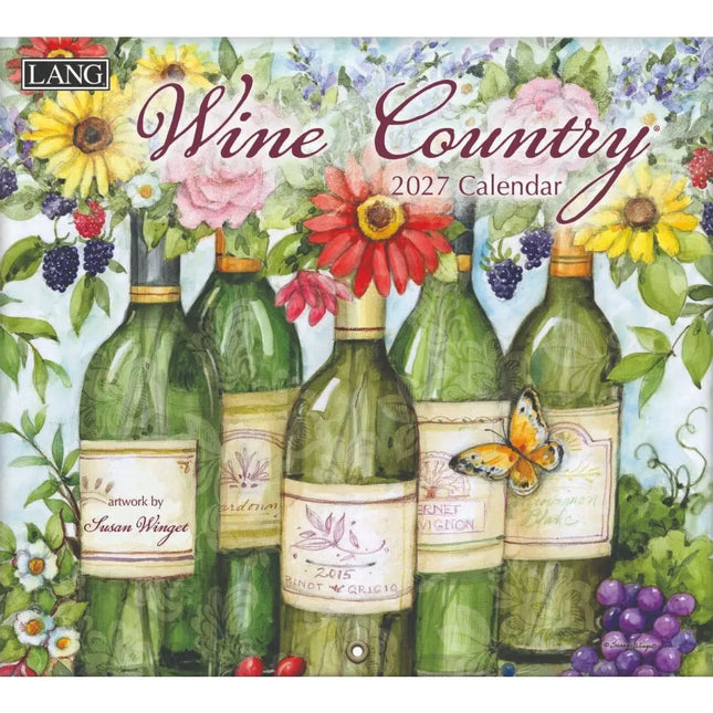 LANG Wine Country Kalender 2027
