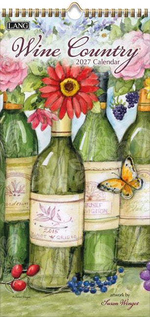 LANG Wine Country Kalender 2027 Small