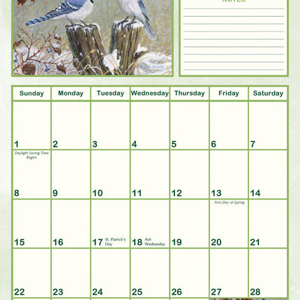LANG Wings of Nature Pocket Planner 2026