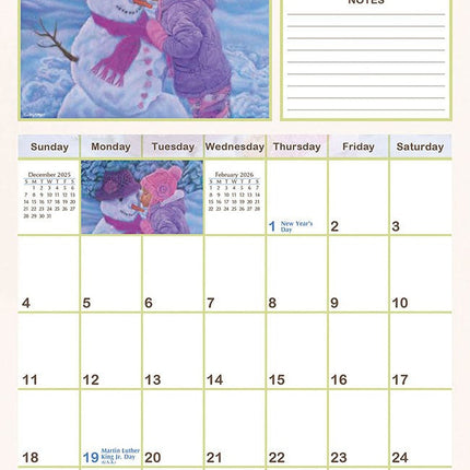 LANG Young At Heart Pocket Planner 2026