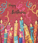 Happy Birthday Candles Cadeau Envelop