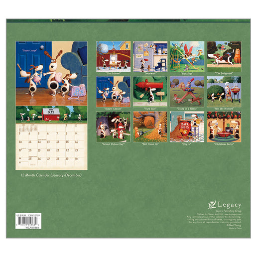 Legacy A Dog's Life Kalender 2026