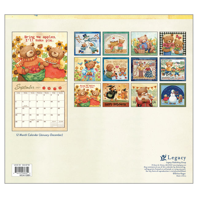 Legacy Bears Kalender 2027