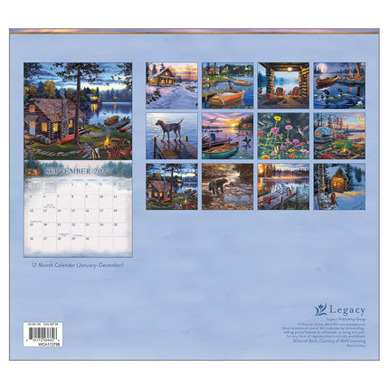 Legacy Cabin View Kalender 2027