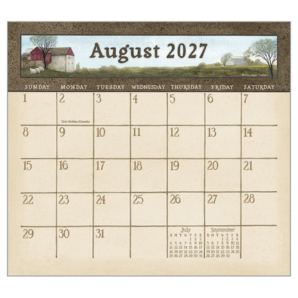 Legacy Country Path Kalender 2027
