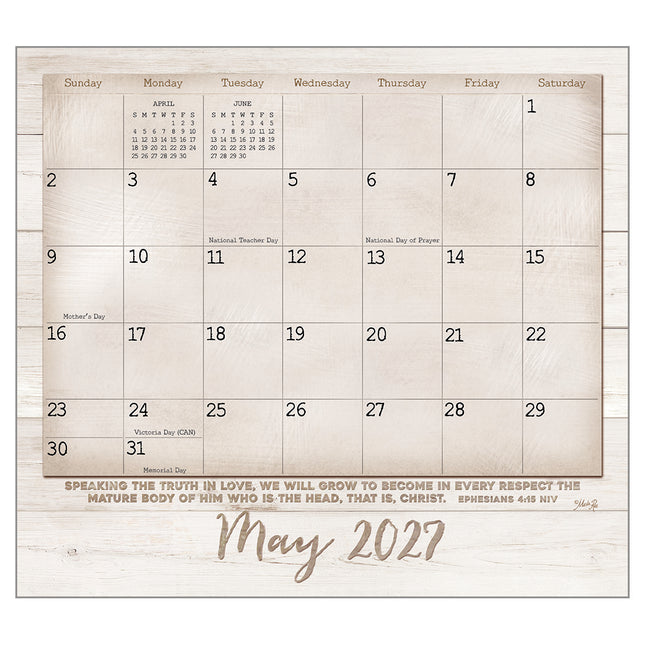 Legacy Faith and Family Kalender 2027