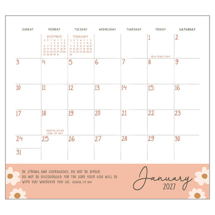 Legacy Faith Can Move Mountains Kalender 2027