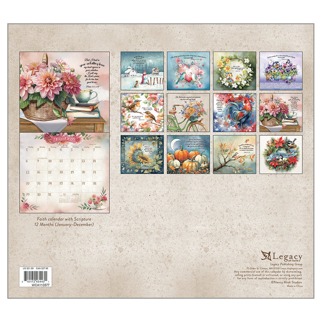 Legacy Faithful Heart and Home Kalender 2027