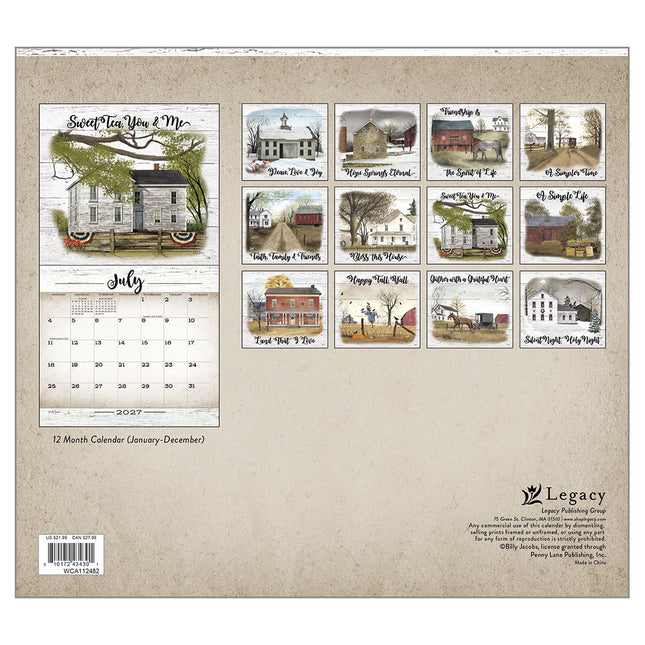 Legacy Farmhouse Kalender 2027