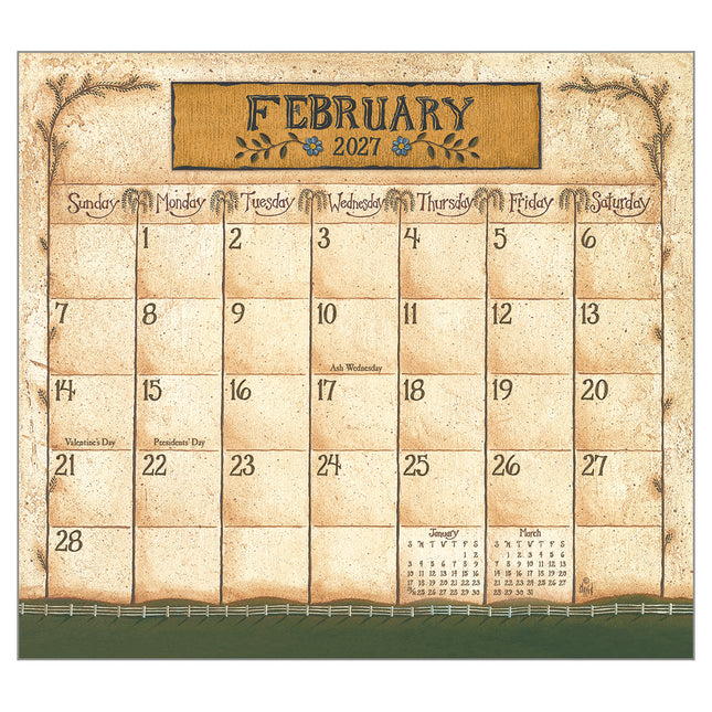 Legacy Folk Art by David Kalender 2027