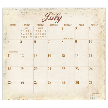 Legacy Heartland Kalender 2027