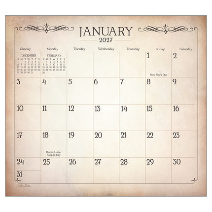 Legacy Land of Blessings Kalender 2027