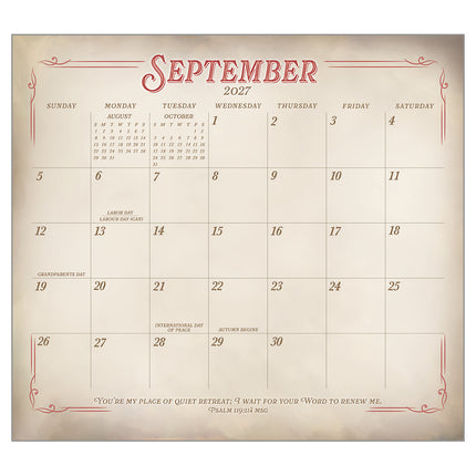 Legacy Little Lessons In Love Kalender 2027