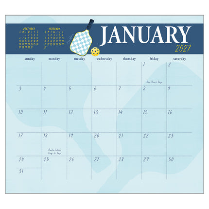 Legacy Pickleball Is Life Kalender 2027