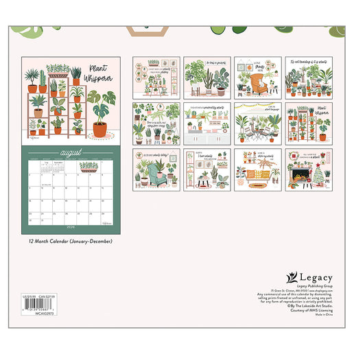 Legacy Plant Lady Kalender 2026