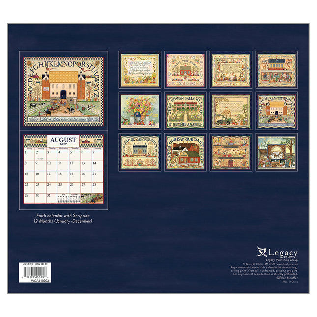Legacy Sampler Kalender 2027