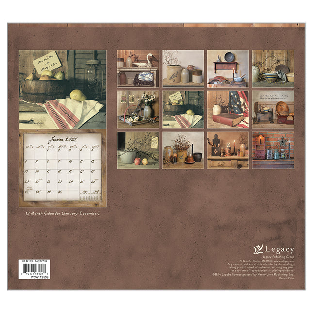 Legacy Simple Treasures Kalender 2027