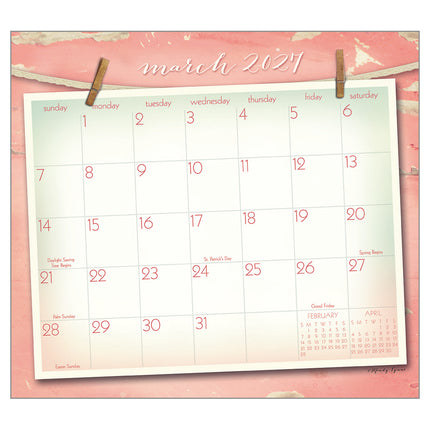 Legacy Vintage Pink Kalender 2027
