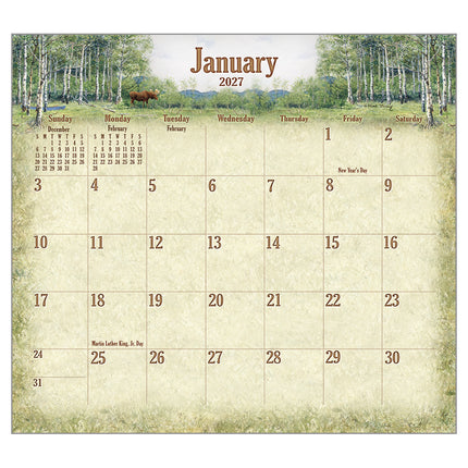 Legacy Woodland Kalender 2027