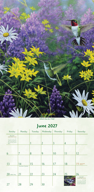 Pine Ridge Birds of a Feather Kalender 2027 Small