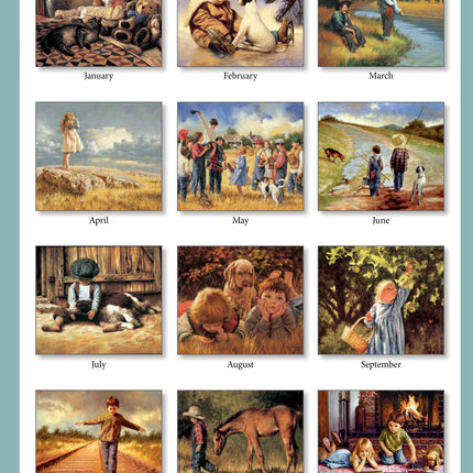 Pine Ridge Bygone Days Kalender 2027