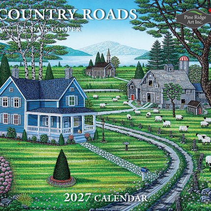 Pine Ridge Calendar Country Roads 2027