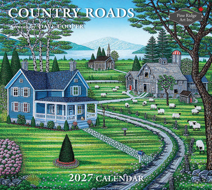 Pine Ridge Calendar Country Roads 2027