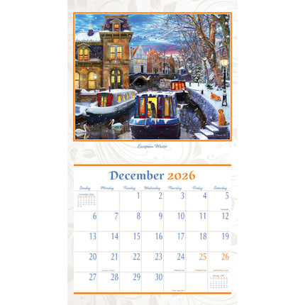 Pine Ridge European Vacation Kalender 2026