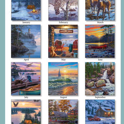 Pine Ridge Great outdoors Kalender 2027 Small