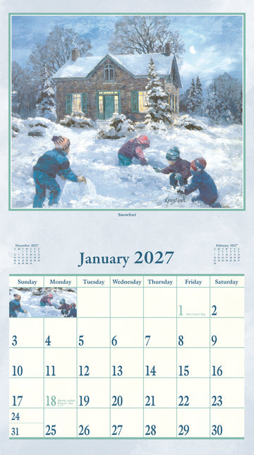 Pine Ridge Homestead Kalender 2027