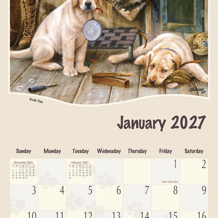 Pine Ridge Must Love Dogs Kalender 2027