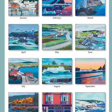 Pine Ridge Newfoundland Kalender 2027