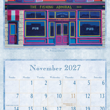 Pine Ridge Newfoundland Kalender 2027