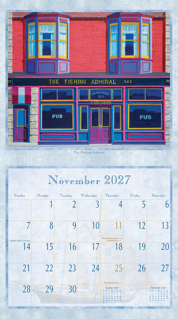 Pine Ridge Newfoundland Kalender 2027