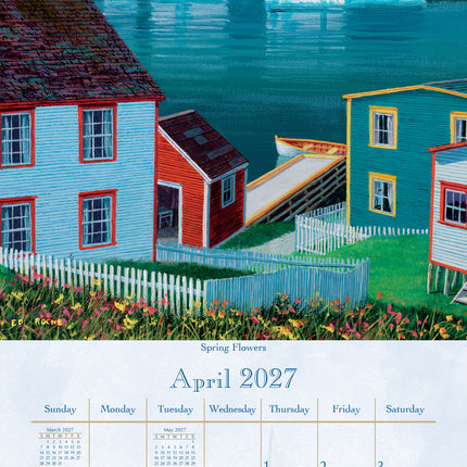 Pine Ridge Newfoundland Kalender 2027 Small