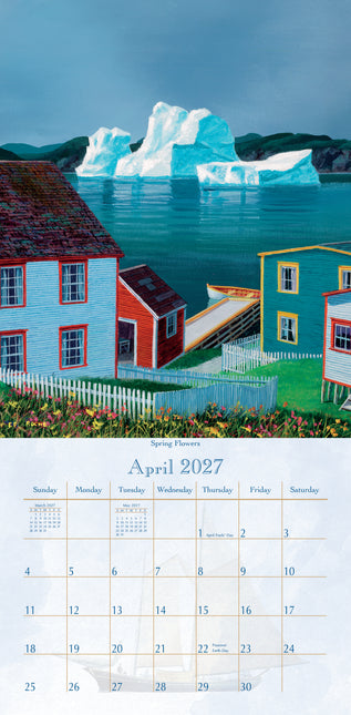 Pine Ridge Newfoundland Kalender 2027 Small