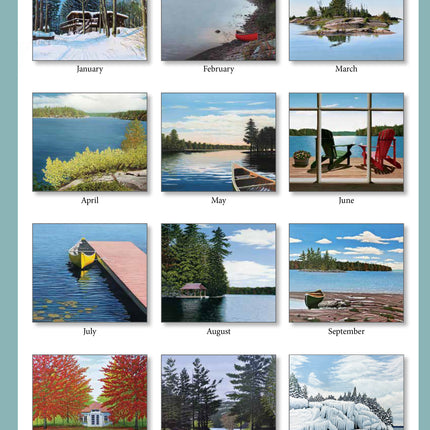 Pine Ridge Northern Getaway Kalender 2027