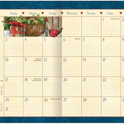 Susan Winget Heart and Home 13 Maanden Planner 2027