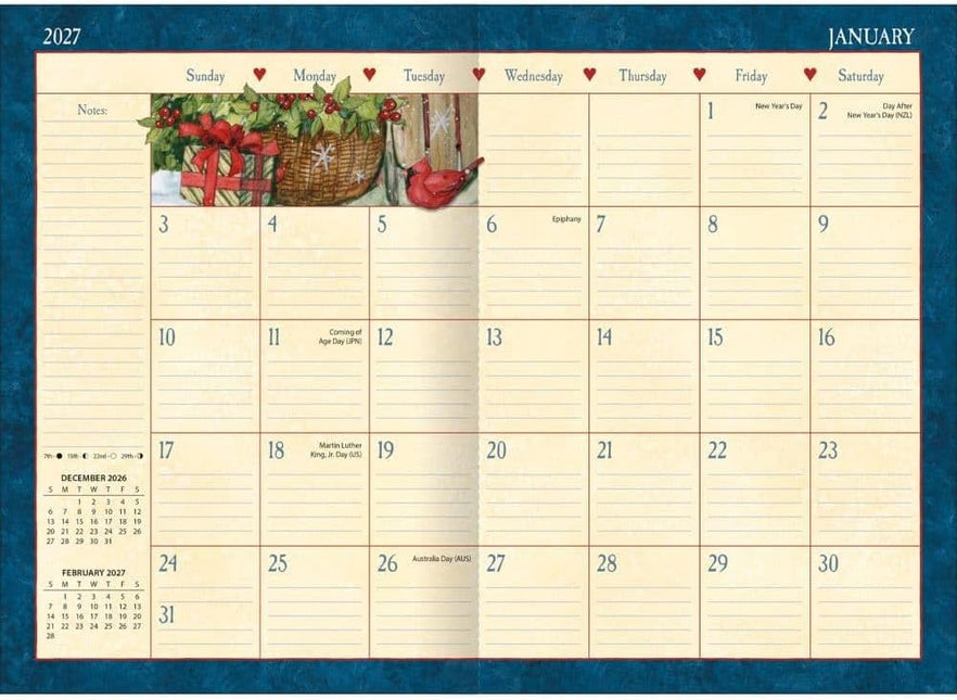 Susan Winget Heart and Home 13 Maanden Planner 2027
