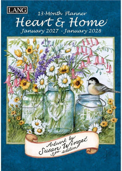 Susan Winget Heart and Home 13 Maanden Planner 2027