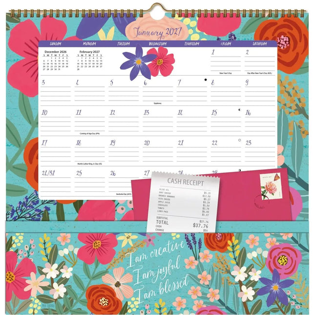 Wells st. by Lang Shine Within Pocket Note Nook Kalender 2027